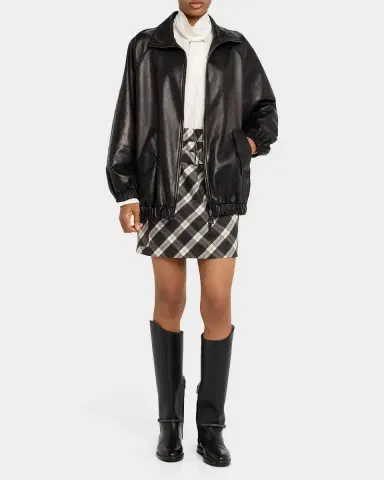 Brunello Cucinelli Wool-Blend Belted Plaid Skirt | Thumbnail 2 Brunello Cucinelli Wool-Blend Belted Plaid Skirt | Thumbnail 2