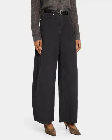 Brunello Cucinelli Corduroy Wide Barrel-Leg Pants | Thumbnail 4 Brunello Cucinelli Corduroy Wide Barrel-Leg Pants | Thumbnail 4
