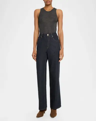 Brunello Cucinelli Shimmering Knit Sleeveless Blouse | Thumbnail 2 Brunello Cucinelli Shimmering Knit Sleeveless Blouse | Thumbnail 2
