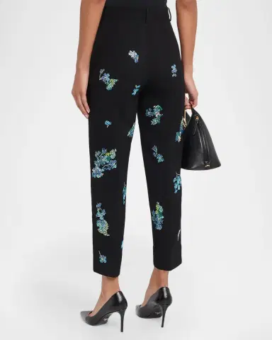 Libertine Ciggy Bluebell Lane Embellished Tapered-Leg Ankle Pants | Thumbnail 3 Libertine Ciggy Bluebell Lane Embellished Tapered-Leg Ankle Pants | Thumbnail 3
