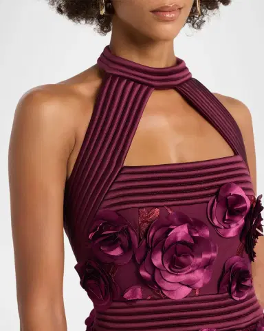 Zhivago The Beautiful Embroidered Floral Gown | Thumbnail 5 Zhivago The Beautiful Embroidered Floral Gown | Thumbnail 5