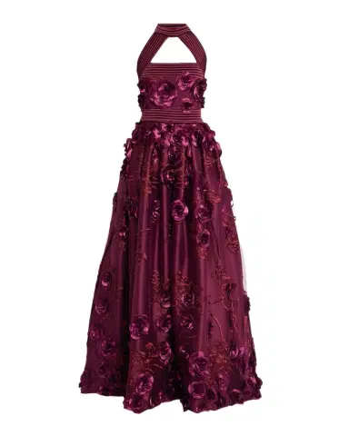 Zhivago The Beautiful Embroidered Floral Gown | Thumbnail 1 Zhivago The Beautiful Embroidered Floral Gown | Thumbnail 1