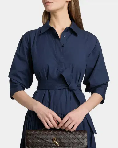 Simkhai Arlo Belted Cotton Maxi Dress | Thumbnail 5 Simkhai Arlo Belted Cotton Maxi Dress | Thumbnail 5