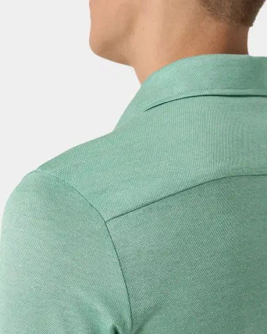 Eton Men's Filo di Scozia Jacquard Cotton Polo Shirt | Thumbnail 6 Eton Men's Filo di Scozia Jacquard Cotton Polo Shirt | Thumbnail 6