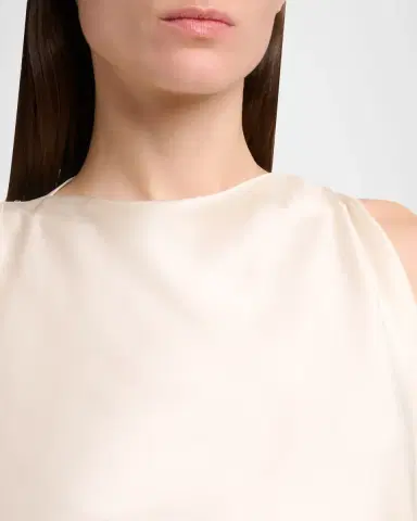 Victoria Beckham Sleeveless Draped Dress | Thumbnail 4 Victoria Beckham Sleeveless Draped Dress | Thumbnail 4