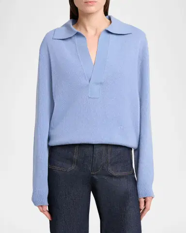 Victoria Beckham Polo Collar Jumper Sweater | Thumbnail 3 Victoria Beckham Polo Collar Jumper Sweater | Thumbnail 3