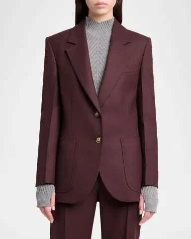 Victoria Beckham Katherine Wool Jacket | Thumbnail 3 Victoria Beckham Katherine Wool Jacket | Thumbnail 3