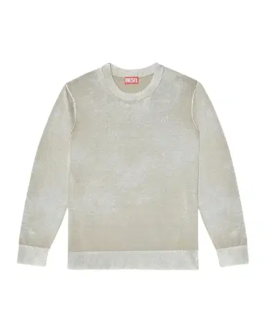 Diesel Men's Laurent Sun-Faded Cotton Crewneck Sweater | Thumbnail 1 Diesel Men's Laurent Sun-Faded Cotton Crewneck Sweater | Thumbnail 1