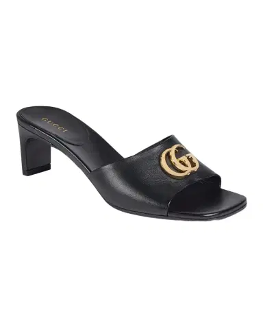 Gucci 55mm Marmont GG Leather Sandals | Thumbnail 1 Gucci 55mm Marmont GG Leather Sandals | Thumbnail 1