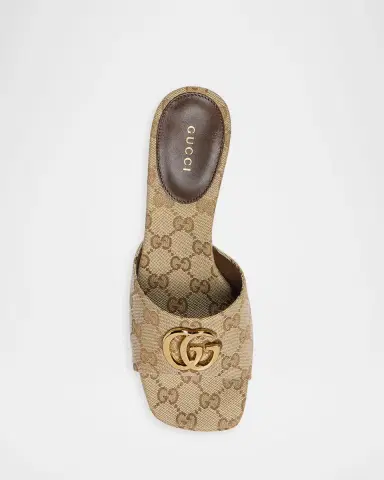 Gucci 55mm Marmont GG Canvas Sandals | Thumbnail 4 Gucci 55mm Marmont GG Canvas Sandals | Thumbnail 4