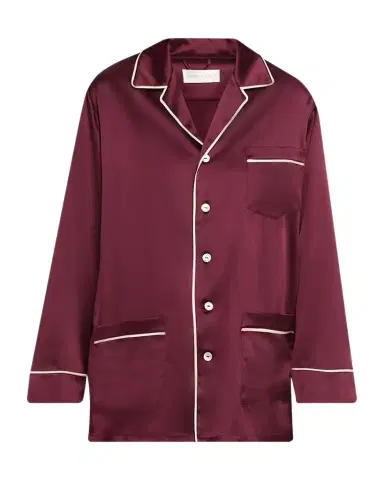Olivia von Halle Yves Long Silk Satin Pajama Set | Thumbnail 1 Olivia von Halle Yves Long Silk Satin Pajama Set | Thumbnail 1