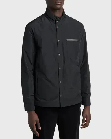 Moncler Men's Snap-Front Down Jacket | Thumbnail 4 Moncler Men's Snap-Front Down Jacket | Thumbnail 4