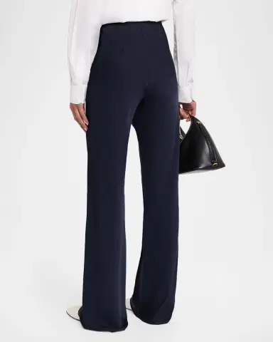 Veronica Beard Braddock Satin Pants | Thumbnail 3 Veronica Beard Braddock Satin Pants | Thumbnail 3