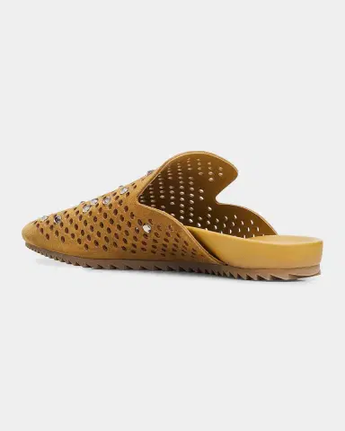 Pedro Garcia Braidy Crystal-Embellished Suede Clogs | Thumbnail 4 Pedro Garcia Braidy Crystal-Embellished Suede Clogs | Thumbnail 4