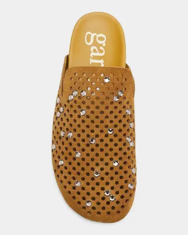 Pedro Garcia Braidy Crystal-Embellished Suede Clogs | Thumbnail 5 Pedro Garcia Braidy Crystal-Embellished Suede Clogs | Thumbnail 5