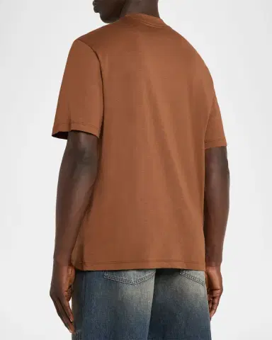 AMIRI Men's Cotton and Modal Logo-Crewneck T-Shirt | Thumbnail 2 AMIRI Men's Cotton and Modal Logo-Crewneck T-Shirt | Thumbnail 2