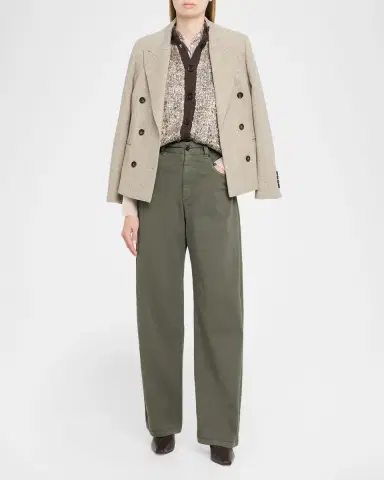 Brunello Cucinelli Sparkling Wool-Blend Double-Breasted Sport Coat | Thumbnail 2 Brunello Cucinelli Sparkling Wool-Blend Double-Breasted Sport Coat | Thumbnail 2