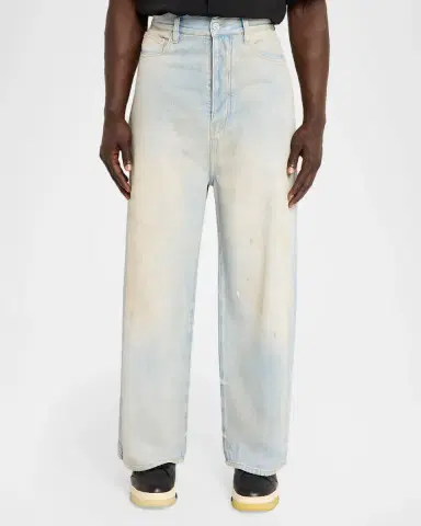 Amiri Men's High-Waisted Baggy Fit Jeans | Thumbnail 4 Amiri Men's High-Waisted Baggy Fit Jeans | Thumbnail 4