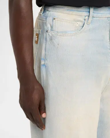 Amiri Men's High-Waisted Baggy Fit Jeans | Thumbnail 8 Amiri Men's High-Waisted Baggy Fit Jeans | Thumbnail 8