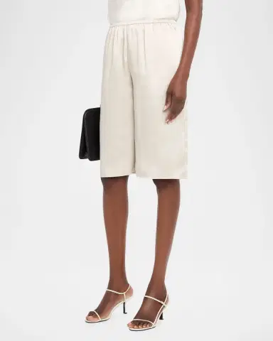 SEROYA Brice Satin Shorts | Thumbnail 4 SEROYA Brice Satin Shorts | Thumbnail 4