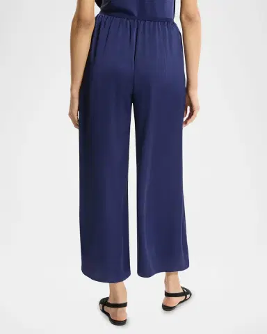Theory Fluid Cropped Pants | Thumbnail 2 Theory Fluid Cropped Pants | Thumbnail 2