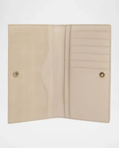 Vince Croc-Embossed Leather Continental Wallet | Thumbnail 2 Vince Croc-Embossed Leather Continental Wallet | Thumbnail 2