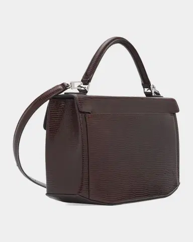 TOTEME Clip Lizard-Embossed Top-Handle Bag | Thumbnail 2 TOTEME Clip Lizard-Embossed Top-Handle Bag | Thumbnail 2