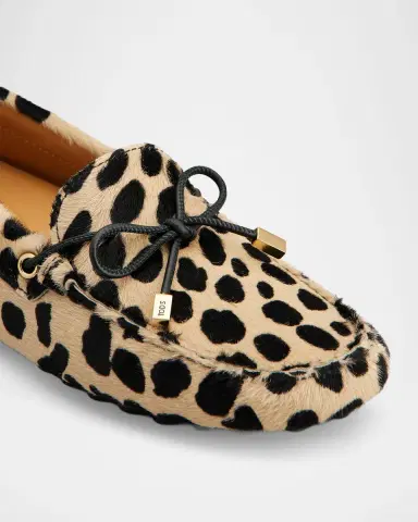 Tod's Men's Gommino Loafers in Pony Effect Leather | Thumbnail 3 Tod's Men's Gommino Loafers in Pony Effect Leather | Thumbnail 3