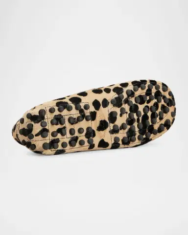 Tod's Men's Gommino Loafers in Pony Effect Leather | Thumbnail 4 Tod's Men's Gommino Loafers in Pony Effect Leather | Thumbnail 4