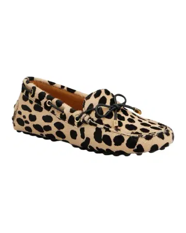 Tod's Men's Gommino Loafers in Pony Effect Leather | Thumbnail 1 Tod's Men's Gommino Loafers in Pony Effect Leather | Thumbnail 1