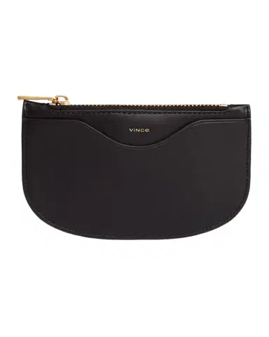 Vince Demma Half Moon Leather Card Case | Thumbnail 1 Vince Demma Half Moon Leather Card Case | Thumbnail 1