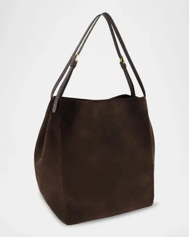 Vince Josie Large Suede Tote Bag | Thumbnail 2 Vince Josie Large Suede Tote Bag | Thumbnail 2