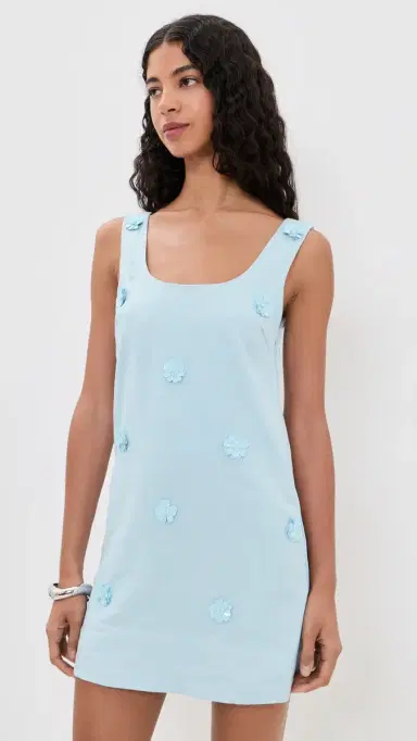 MAUDE CLUB Crosby Dress Ice Blue | Thumbnail 2 MAUDE CLUB Crosby Dress Ice Blue | Thumbnail 2