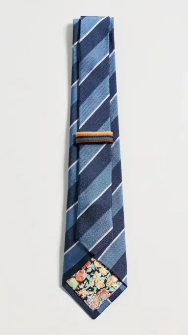 Paul Smith Block Stripe Tie | Thumbnail 5 Paul Smith Block Stripe Tie | Thumbnail 5