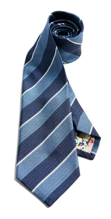 Paul Smith Block Stripe Tie | Thumbnail 1 Paul Smith Block Stripe Tie | Thumbnail 1