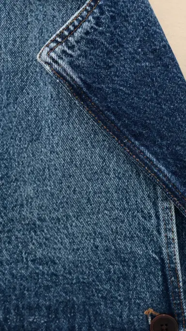 ANINE BING Rickie Denim Maxi Trench Cabana Blue | Thumbnail 6 ANINE BING Rickie Denim Maxi Trench Cabana Blue | Thumbnail 6