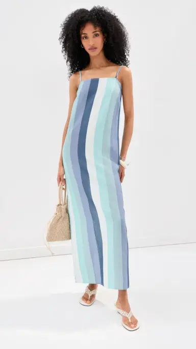 LE BOP Ombre Hailey Dress OCEAN OMBRE | Thumbnail 5 LE BOP Ombre Hailey Dress OCEAN OMBRE | Thumbnail 5