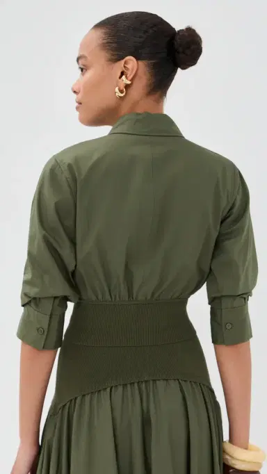 SIMKHAI tiles Shirt Fern | Thumbnail 3 SIMKHAI tiles Shirt Fern | Thumbnail 3