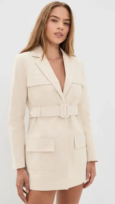 Lioness Steinway Mini Dress Beige | Thumbnail 3 Lioness Steinway Mini Dress Beige | Thumbnail 3