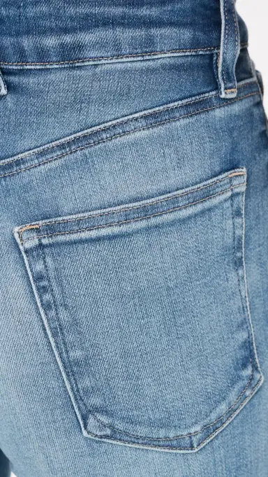 Good American Soft Tech Good Waist Palazzo Ankle Jeans Indigo138 | Thumbnail 6 Good American Soft Tech Good Waist Palazzo Ankle Jeans Indigo138 | Thumbnail 6