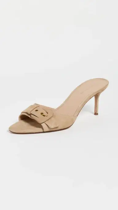 Veronica Beard Tia Buckle Sandals Sand 7 | Thumbnail 2 Veronica Beard Tia Buckle Sandals Sand 7 | Thumbnail 2