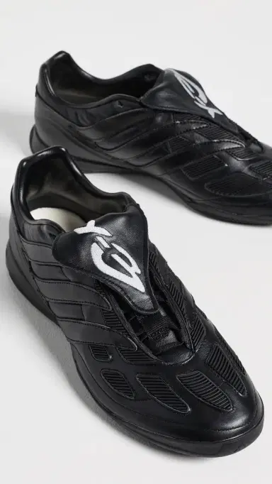 Y-3 Predator Precision Sneakers BLACK/BLACK/OWHITE | Thumbnail 4 Y-3 Predator Precision Sneakers BLACK/BLACK/OWHITE | Thumbnail 4