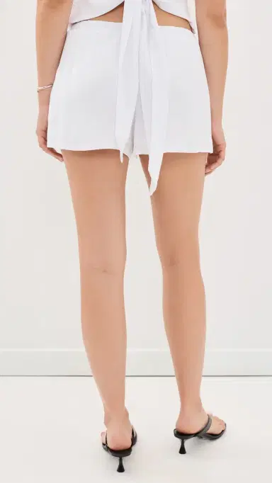Seven Wonders Koah Elasticated Shorts White | Thumbnail 3 Seven Wonders Koah Elasticated Shorts White | Thumbnail 3