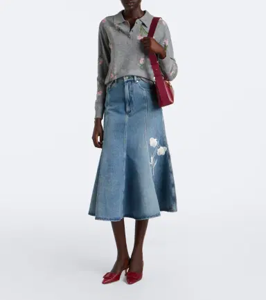 Erdem Bloom East West Medium leather shoulder bag | Thumbnail 6 Erdem Bloom East West Medium leather shoulder bag | Thumbnail 6