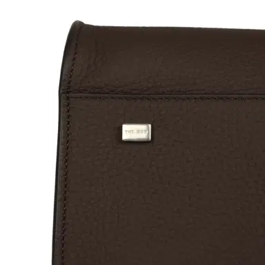 The Row The Row Soft Margaux 15 Bag Deep Brown Calfskin Silver Hardware | Thumbnail 8 The Row The Row Soft Margaux 15 Bag Deep Brown Calfskin Silver Hardware | Thumbnail 8