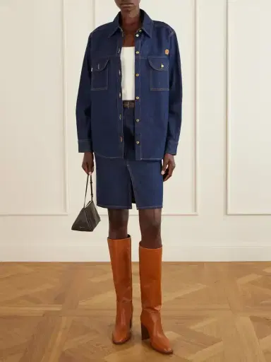Gianvito Rossi 70 Leather Knee Boots | Thumbnail 4 Gianvito Rossi 70 Leather Knee Boots | Thumbnail 4
