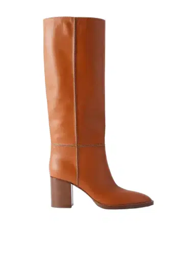 Gianvito Rossi 70 Leather Knee Boots | Thumbnail 1 Gianvito Rossi 70 Leather Knee Boots | Thumbnail 1