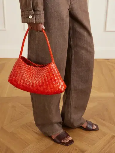 Dragon Diffusion Rosanna Mini Woven Leather Shoulder Bag | Thumbnail 2 Dragon Diffusion Rosanna Mini Woven Leather Shoulder Bag | Thumbnail 2