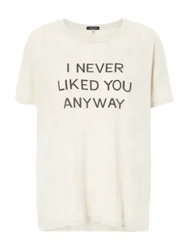 R13 Printed Cotton And Cashmere-blend T-shirt | Thumbnail 1 R13 Printed Cotton And Cashmere-blend T-shirt | Thumbnail 1