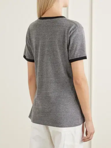 Nili Lotan Lana Classic Ringer T-shirt | Thumbnail 4 Nili Lotan Lana Classic Ringer T-shirt | Thumbnail 4